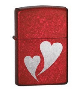 499 ZIPPO Double Hearts 24183 499 ZIPPO Double Hearts 24183