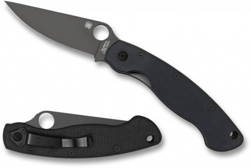 Складной нож Spyderco Military™ Model - C36GPBK фото 12