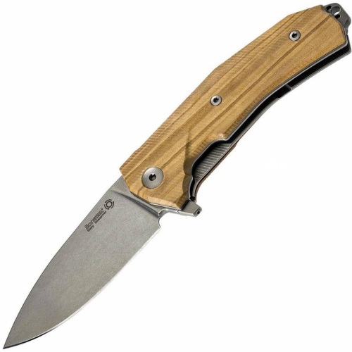 Складной нож Lion Steel KUR UL Olive Wood Flipper фото 3 Складной нож Lion Steel KUR UL Olive Wood Flipper фото 3