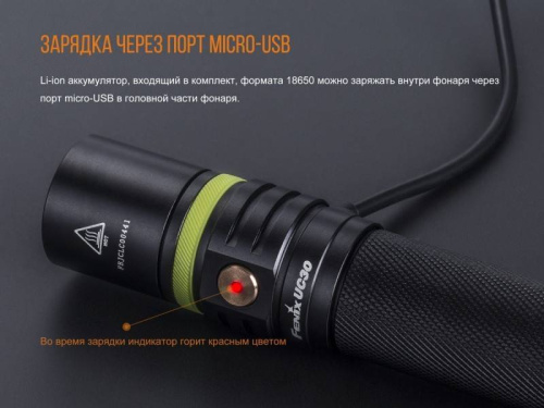 798 Fenix Фонарь Fenix UC30 2017 Cree XP-L HI V3 фото 12