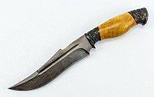 Военный нож  Авторский Нож из Дамаска №12