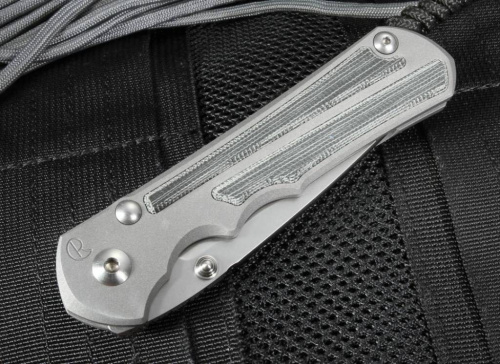 3810 Chris Reeve Large Sebenza 25 Micarta Inlay фото 4