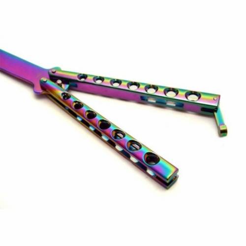 5891 Boker Magnum 09SC010 Rainbow Balisong фото 2