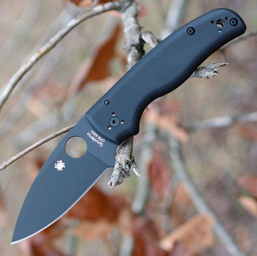 Складной нож Spyderco Shaman 229GPBK фото 6
