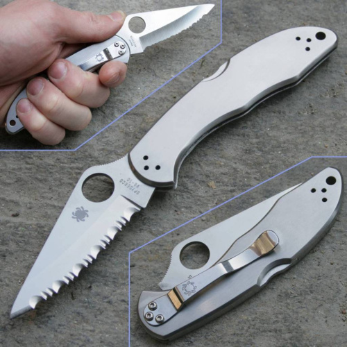 Складной нож Spyderco Delica 4 - C11S фото 2